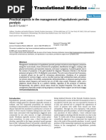 Journal of Translational Medicine: Practical Aspects in The Management of Hypokalemic Periodic Paralysis