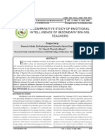 Kecerdasan Emosi - A Study On Emotional Intelligence Among Secondary School Teachers