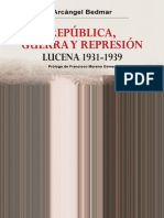 República, Guerra y Represión en Lucena