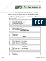 Automotive Wiring Numbers Din 72552