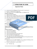 Structure of Atom