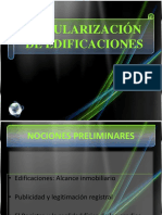 Regularizacion de Edificaciones