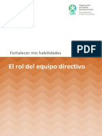 El Rol Del Equipo Directivo