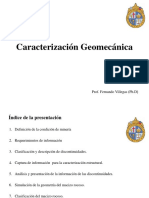 Caracterización Del Macizo Rocoso