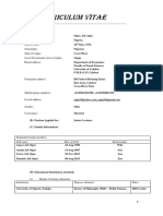 2017 CV For OPUE For Senior Lecturer