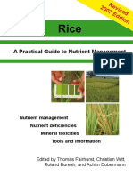 A Practical Guide To Nutrient Management-Rice