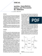 Inspection, Auscultation, Abdomen PDF