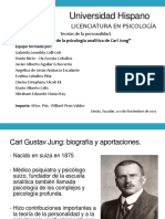 Carl Jung Teoría de La Psicología Analítica