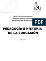 Pedagogía e Historia de La Educación Parte 1