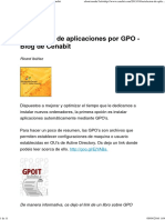 Instalación de Aplicaciones Por GPO - Blog de Cenabit PDF