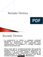 Rociado Termico - Metalisado