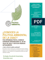 Conoces La Política Ambiental de La Usac