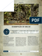 Aos Warscroll Harbinger of Decay Es