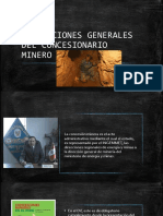 Obligaciones Generales Del Concesionario Minero