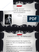 Case Study On Sales & Distribution Management