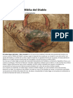 Codex Gigas, La Biblia Del Diablo