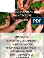 Sustainble Planning and Architecture: 9 Semster