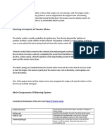 Motor Starter Components and Function