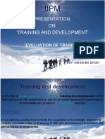 Training Evaluation