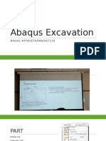 Simple Excavation Problem ABAQUS