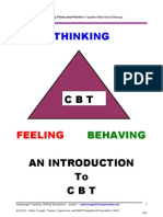 A Brief Introduction To Cognitive Behavioural Therapy (CBT)