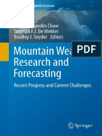 (De Wekker&snyder) 2013 Mountain Weather Research and Forecasting PDF