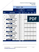 Plano de Estudos - PRF
