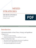 Games: Mixed Strategies: Microeconomics