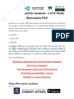 Polar Plot and Its Analysis - GATE Study Material in PDF