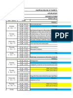 Jadwal Blok 22