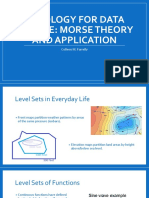 Topology For Data Science: Morse Theory and Application: Colleen M. Farrelly