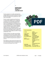 Servo Sequencer: Servo Robot Motion Controller & General Purpose Microcontroller Board