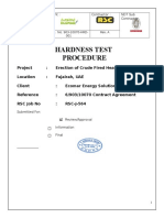 Hardness Test Procedure