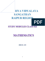 Maths Bhilai Study Material