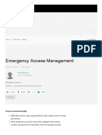 Emergency Access Management 