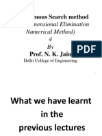 Dichotomous Search Method: (One-Dimensional Elimination Numerical Method) 4 by