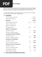 4) Design of Pumping Machinery - Head Calculations