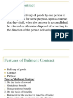 Bailment Contract