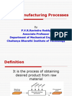 Basic Manufacturing Processes