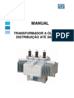 WEG Manual Transformador A Oleo de Distribuicao Ate 300 Kva 10003898721 1 Manual Portugues BR PDF