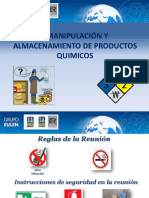 Manipulacion de Productos Quimicos