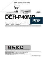 Pioneer DEH-P40MP PDF