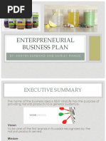 Enterpreneurial Business Plan: By: Sahyen Burbano and Shirley Ramos