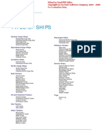 Types of Ships: General Cargo Ships Passenger Ships