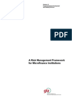 Risk Management in Mfi