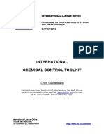 International Chemical Control Toolkit: Draft Guidelines