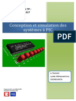 Conception Et Simulation Des Systèmes À PIC: Support de Cours Et TP: Pour Classes BTS: 1ELT