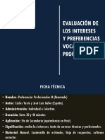 Preferencias Profesionales - Renovado