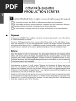 Comprehension Et Production Ecrites c2