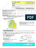 Dimensionnement Courroies PDF